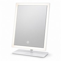 12-Inch LED Makeup Mirror, 3 Light Modes, Dimmable, 10X, White